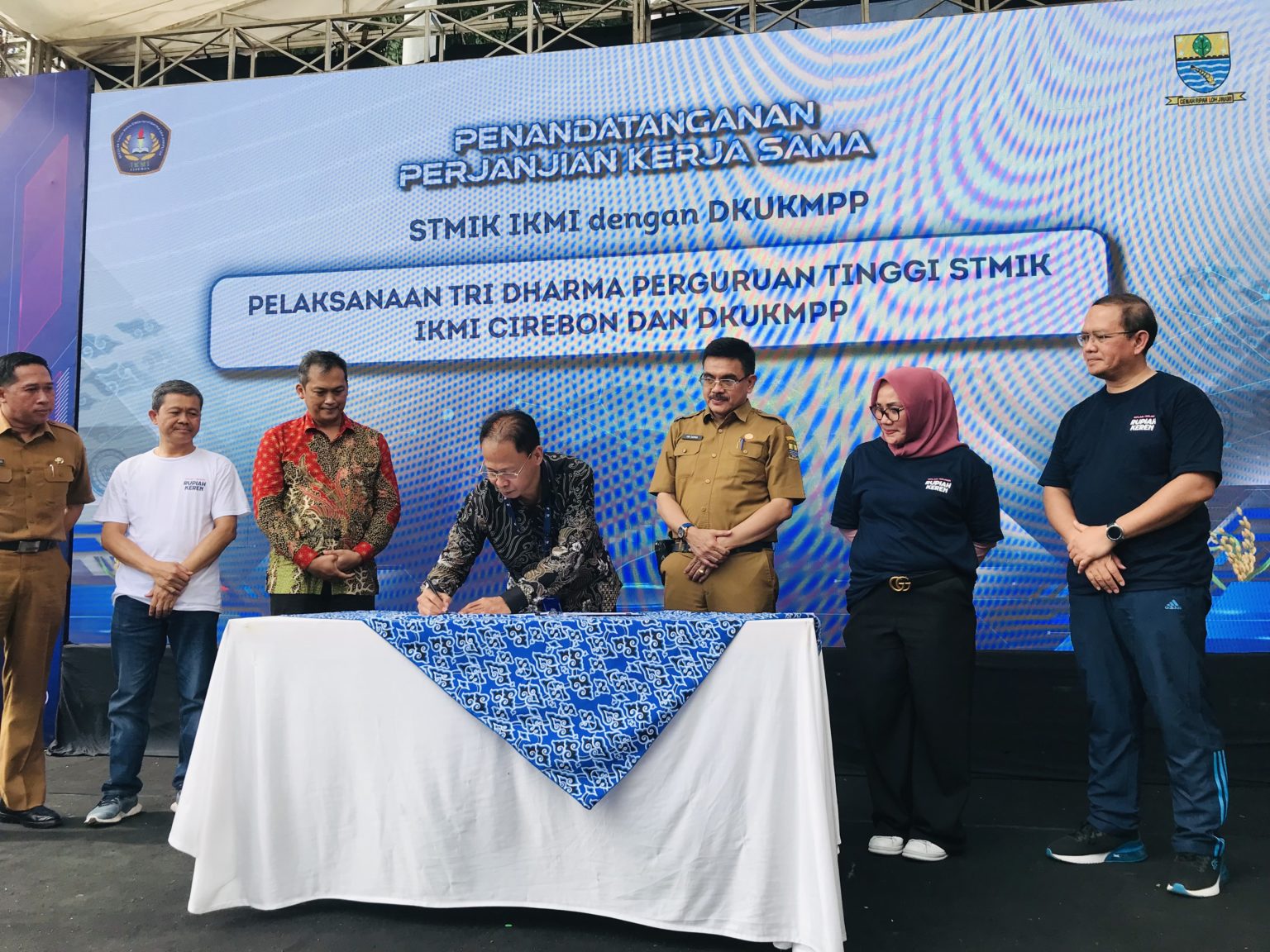 STMIK IKMI dan DKUKMPP Lakukan MoU Melalui Program Merdeka Belajar Kampus Merdeka