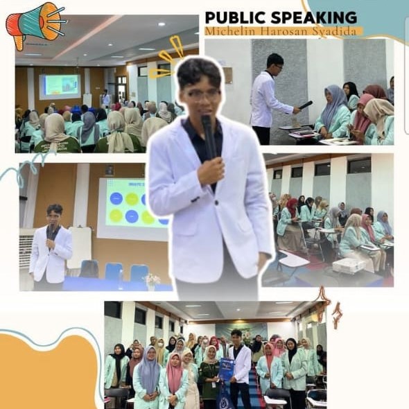 Public Speaking: Kunci Sukses Mahasiswa dan Kontribusi Michelin Harosan Syadida di International Nursing Day 2024