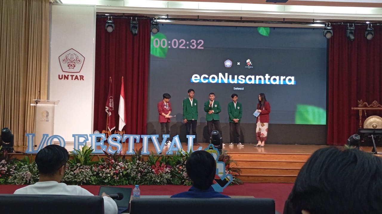 ecoNusantara: Website Inovatif Karya Mahasiswa STMIK IKMI Cirebon Raih Juara 2 Nasional
